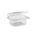 50 Stk. Klappschalen Salatschalen mit Deckel PET 375 ml